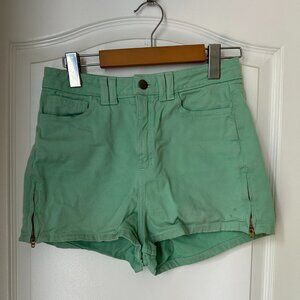 American Apparel Zip-up Shorts
